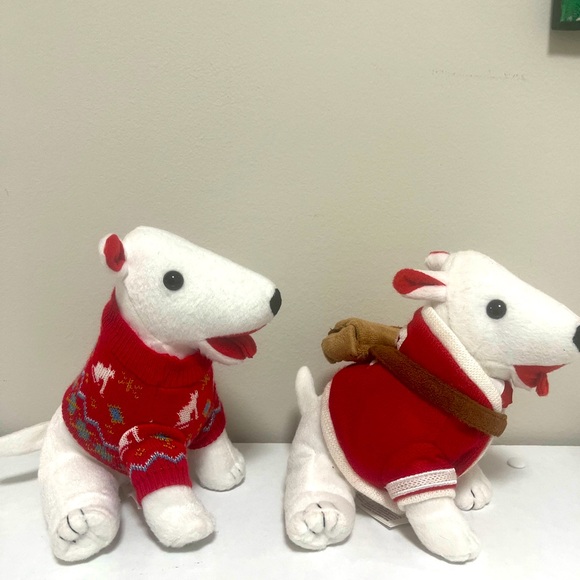 🎄✨ Limited Edition Christmas Sweater & Scholar Bullseye Plush Dogs! 🎓🐶 - Picture 3 of 3